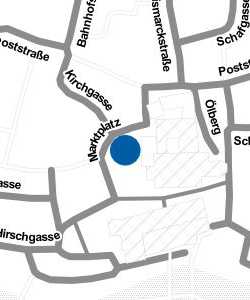 Vorschau: Karte von Wochenmarkt Öhringen