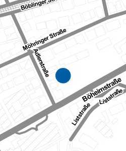 Vorschau: Karte von Polizeirevier Böheimstraße