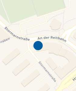 Vorschau: Karte von Polizeirevier Ahrensburg