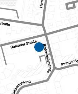 Vorschau: Karte von Kinderhaus Rastatter Straße