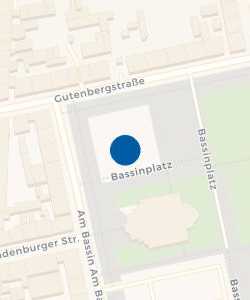 Vorschau: Karte von Wochenmarkt am Bassinplatz