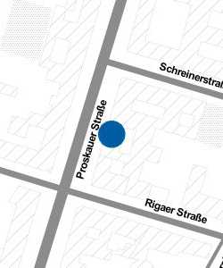 Vorschau: Karte von Lungearztpraxis Proskauer Straße