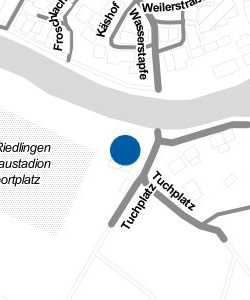 Vorschau: Karte von Sportheim - TSV Riedlingen