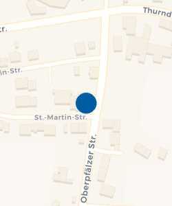 Vorschau: Karte von Kindertagesstätte St. Martin Troschenreuth