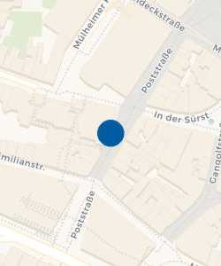 Vorschau: Karte von Bahnhof Apotheke Bonn