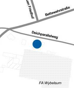 Vorschau: Karte von Freiwillige Feuerwehr Wybelsum/Log. - Vorwerk