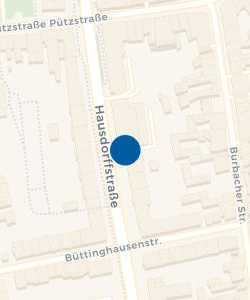 Vorschau: Karte von Kernspin Hausdorffstraße
