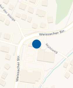Vorschau: Karte von Markt Apotheke Weissach-Flacht