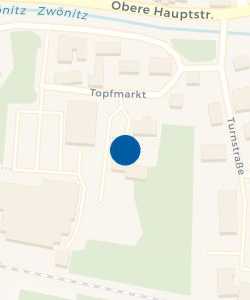 Vorschau: Karte von Landgasthof Topfmarktscheune
