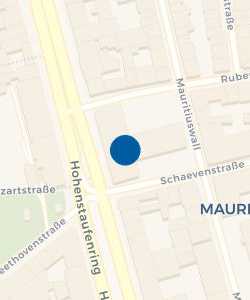 Vorschau: Karte von Fachhochschule des Mittelstands (FHM) - Campus Köln
