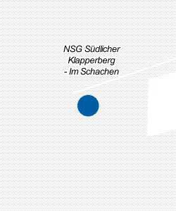Vorschau: Karte von NSG Südlicher Klapperberg - Im Schachen