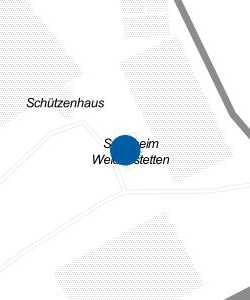Vorschau: Karte von Sportheim Weidenstetten