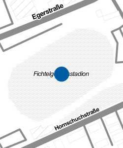 Vorschau: Karte von Fichtelgebirgsstadion