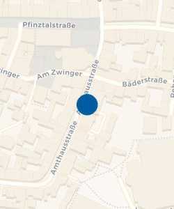 Vorschau: Karte von Polizeirevier Karlsruhe-Durlach