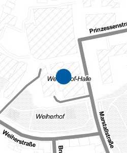 Vorschau: Karte von Weiherhofhalle