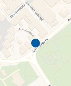 Vorschau: Karte von HOTEL EDEN - AM KURPARK - BONN