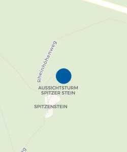 Vorschau: Karte von Wanderhütte Spitzestein