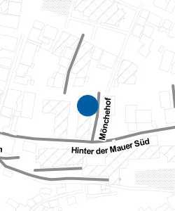 Vorschau: Karte von Jugendzentrum Mönchehof