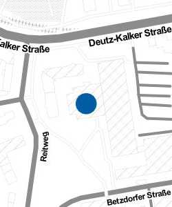 Vorschau: Karte von TH Köln - Betzdorfer Straße