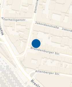Vorschau: Karte von Grand City Hotel Köln Zentrum