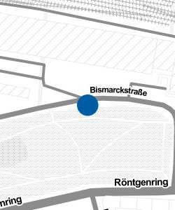 Vorschau: Karte von Würzburg Hauptbahnhof (Bismarckstraße)