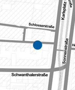 Vorschau: Karte von Kolpinghaus München-Zentral GmbH