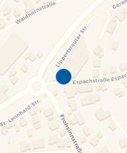 Vorschau: Karte von Volksbank Überlingen - Filiale Überlingen Espach