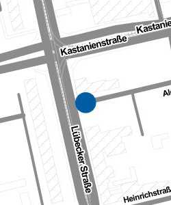 Vorschau: Karte von Alexanderstraße / Lübecker Straße