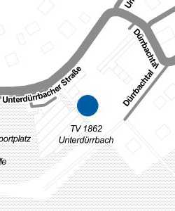 Vorschau: Karte von Tor 7 Freiwillige Feuerwehr Unterdürrbach