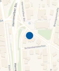 Vorschau: Karte von Sparkasse Karlsruhe - Filiale Rüppurr