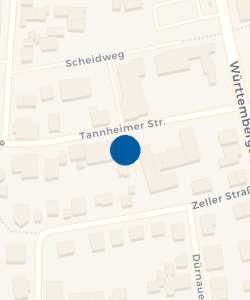 Vorschau: Karte von Volksbank Reutlingen, Beratungszentrum Rommelsbach