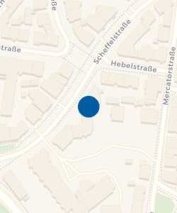 Vorschau: Karte von Pflegeschule der Rotkreuz-Schwesternschaften in Frankfurt