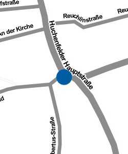 Vorschau: Karte von Huchenfeld Rathaus