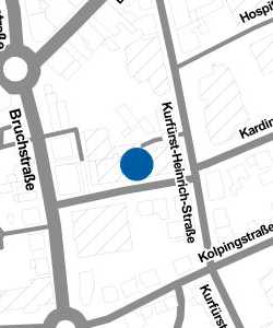 Vorschau: Karte von Medizinisches Versorgungszentrum II (Martinus-Höfe)