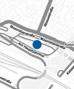 Vorschau: Karte von Zentraler Omnibusbahnhof Bonn (ZOB Bonn)