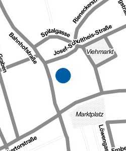 Vorschau: Karte von Falken-Apotheke, Hammelburg