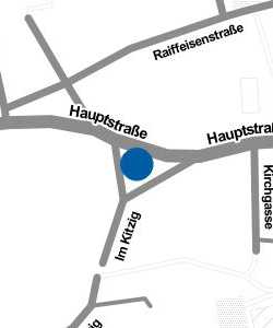 Vorschau: Karte von Bäckerei Sippel Hauptstraße 56a