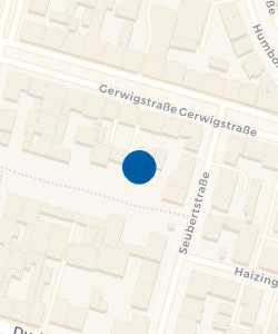 Vorschau: Karte von Wohnheim Gerwigstraße