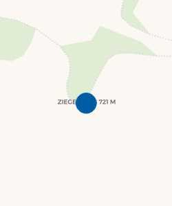 Vorschau: Karte von Ziegelberg 721 m NN
