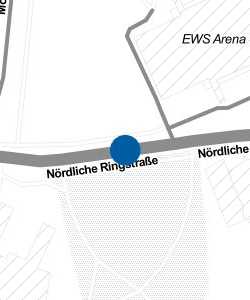 Vorschau: Karte von Göpp. Nördl. Ringstr./EWS-Arena