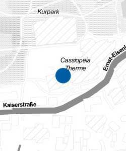 Vorschau: Karte von Cassiopeia Therme Bistro