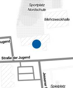 Vorschau: Karte von Sekundarschule Jessen-Nord