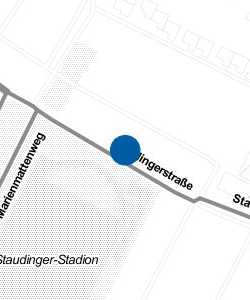Vorschau: Karte von Staudingerstraße