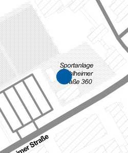 Vorschau: Karte von Sportanlage Mühlheimer Straße 360