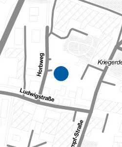 Vorschau: Karte von Personalparkplatz Krankenhaus