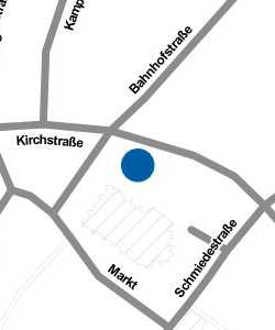 Vorschau: Karte von Pfarrheim und Bücherei, St. Johann / St. Ludger