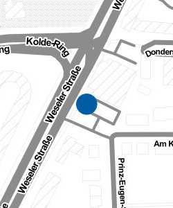 Vorschau: Karte von Busbahnhof Kolde-Ring A / LVM