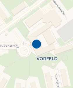 Vorschau: Karte von Evang. Hort "Zachäus-Nest" in der Vorfeldschule