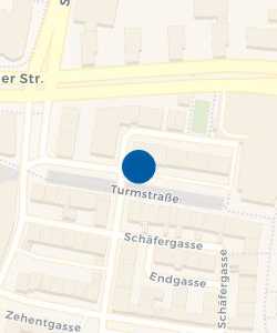 Vorschau: Karte von Turmstraße (Innenstadt)