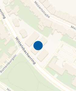 Vorschau: Karte von Montessori-Kinderhaus »Wittelsbacher Pänz« (temporär umgezogen)
